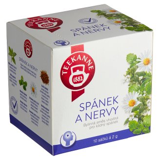 TEEKANNE Spánek a nervy, bylinná směs, 10 sáčků, 20g
