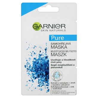 Garnier Skin Naturals Pure samohřejivá maska 2 x 6ml