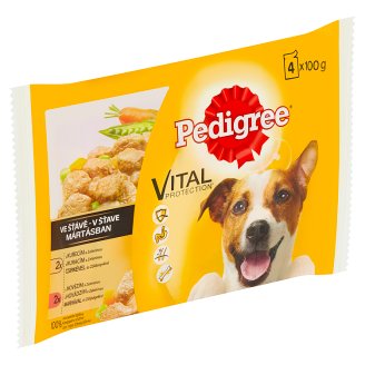 Pedigree Vital Protection 100% kompletní výživa ve šťávě 4 x 100g