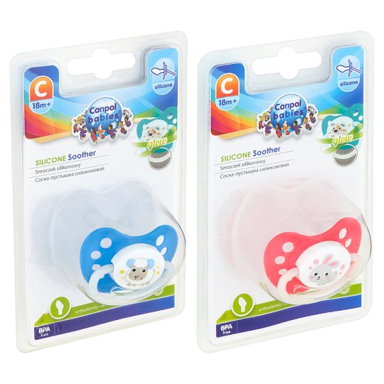 Canpol Babies Silicone Orthodontic Soother 18m+
