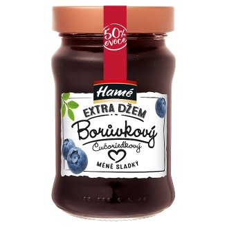 Hamé Sweet Extra Jam Borůvka, méně sladký 340g