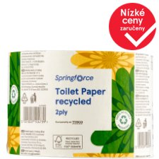 Springforce Toilet Paper Recycled 2 Ply