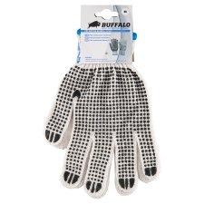 Buffalo PVC Dotted Gloves BCWG7 M