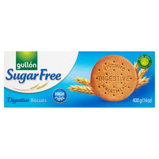 Gullón Digestive celozrnné sušenky bez cukru 400g