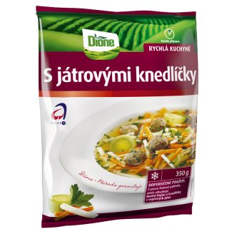 Dione Zeleninová směs s játrovými knedlíčky 350g