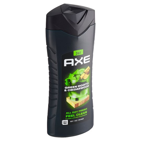 AXE Wild Shower Gel Green Mojito & Cedarwood for Men 400ml Tesco