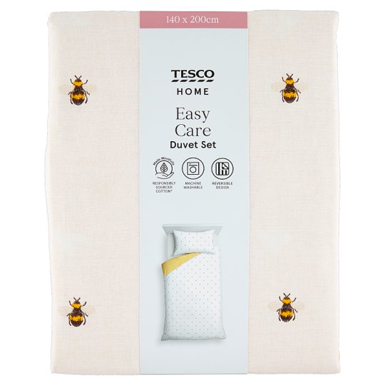 Tesco Home Duvet Set 140 x 200 cm Tesco Groceries