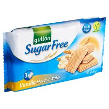 Gullón Sugar Free Vanilla Flavour Wafer 3 x 60g (180g)