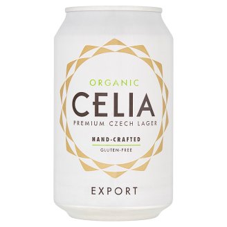 Celia Světlý ležák bezlepkové pivo bio 330ml