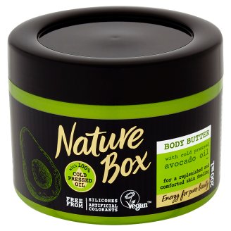Nature Box tělové máslo Avocado Oil 200ml