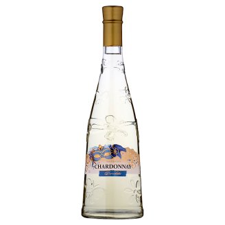 Chardonnay odrůdové bílé polosladké víno 0,75l