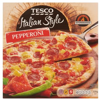 Tesco Italian Style Pepperoni pizza 320g
