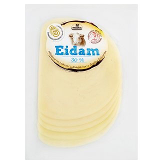 Milko Eidam plátky 30% polotvrdý sýr 100g