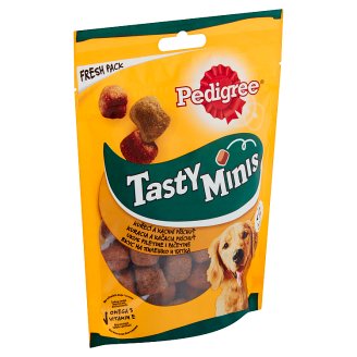 Pedigree Tasty Bites Doplňkové krmivo pro dospělé psy s kuřecím 130g