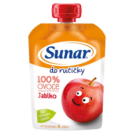Sunárek Do Ručičky Jablko 100% ovoce 100g