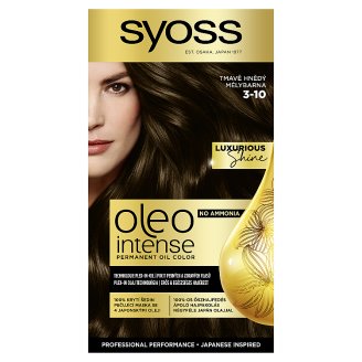 Syoss Oleo Intense dlouhotrvající olejová barva Tmavě Hnědý 3-10