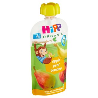 HiPP HiPPis Bio 100% ovoce jablko-hruška-banán 100g