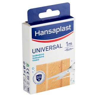 Hansaplast Universal Voděodolná náplast 1 m x 6 cm