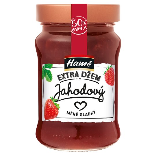 Hamé Sweet Extra Jam Jahoda, méně sladký 340g