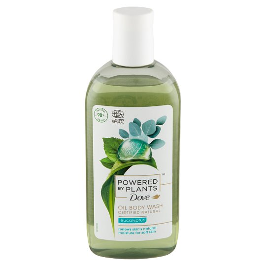 Dove Powered by Plants Oil Body Wash Eucalyptus 250ml Tesco Groceries