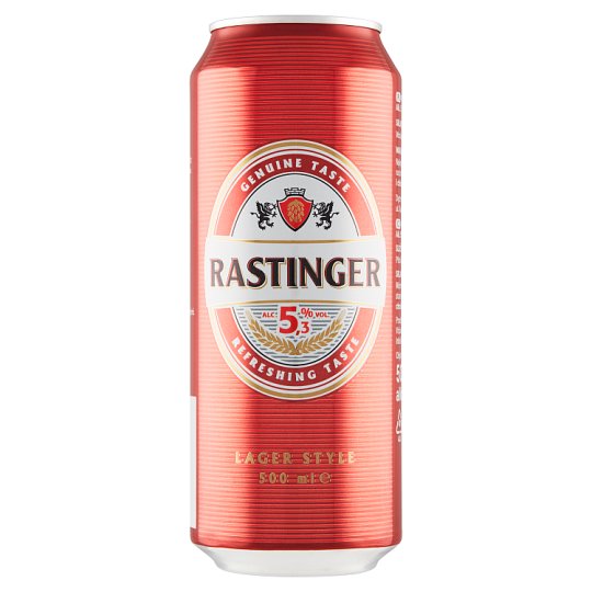 Rastinger Pivo světlý ležák 500ml
