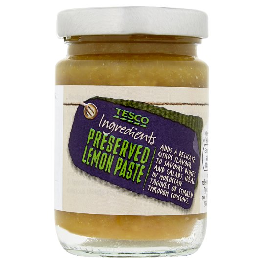 Tesco Ingredients Preserved Lemon Paste 100g Tesco Groceries