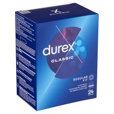 Durex Classic Regular Fit Condoms 24 pcs