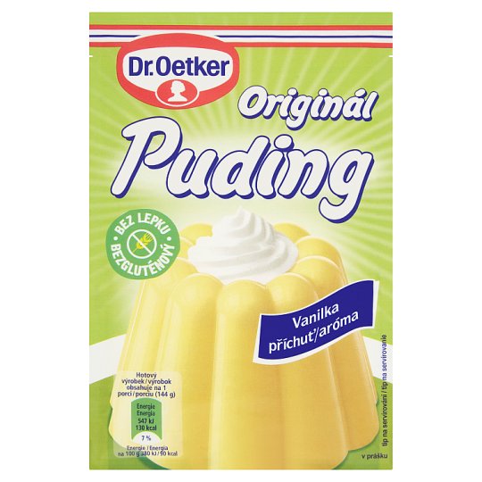 Dr. Oetker Originál Puding vanilka příchuť 37g