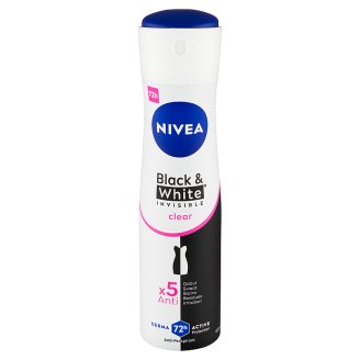 Nivea Black & White Invisible Clear Sprej antiperspirant 150ml