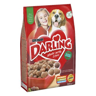 DARLING granule pro psy s hovězím a přidanou vybranou zeleninou 500g