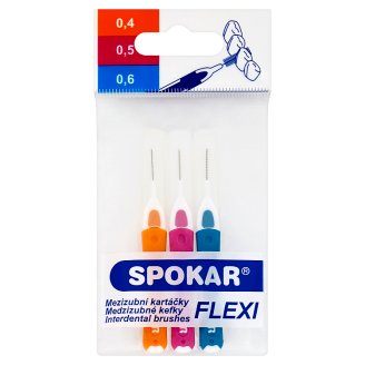 Spokar Flexi mezizubní kartáčky 3 ks