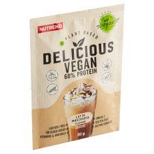 Nutrend Delicious Vegan Protein příchuť latte macchiato 30g