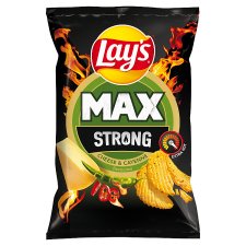 Lay's Max Strong Cheese & Cayenne Flavoured 120g