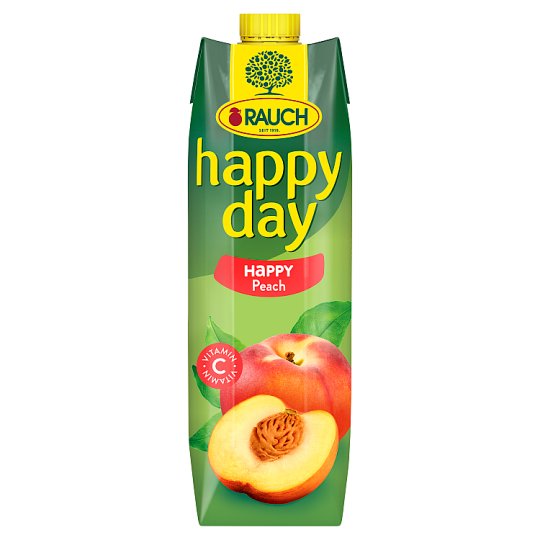 Rauch Happy Day family broskev 1l