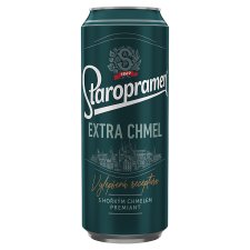 Staropramen Extra chmel pivo ležák světlý 0,5l