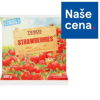 Tesco Jahody hluboce zmrazeno 400g