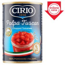 Cirio Peeled Tomatoes Sliced in Tomato Juice 400g