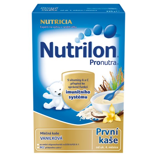 Nutrilon Pronutra první dětská mléčná kaše vanilková 225g
