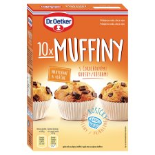 Dr. Oetker Muffins with Chocolate Chips 260g