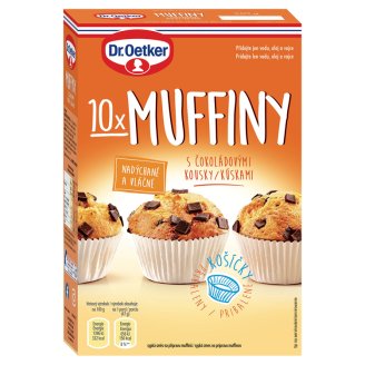 Dr. Oetker Muffiny s čokoládovými kousky 260g