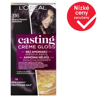 L'Oréal Paris Casting Crème Gloss Tmavá fialová 316