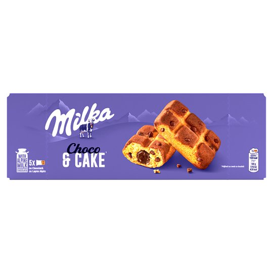 Milka Cake & Choc Soft Pastry Chocolate Filling 175 g - Tesco Groceries