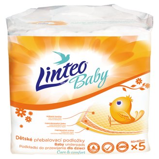 Linteo Baby Přebalovací podložky 5 ks