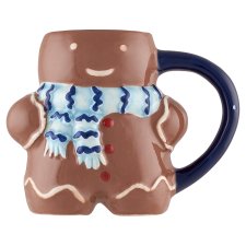 Christmas Ceramic Mug Gingerbread Blue 14.5 x 10 x 10.5 cm