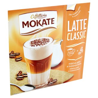 Mokate Caffelleria Latte classic lahodná pěna a instantní káva 22g
