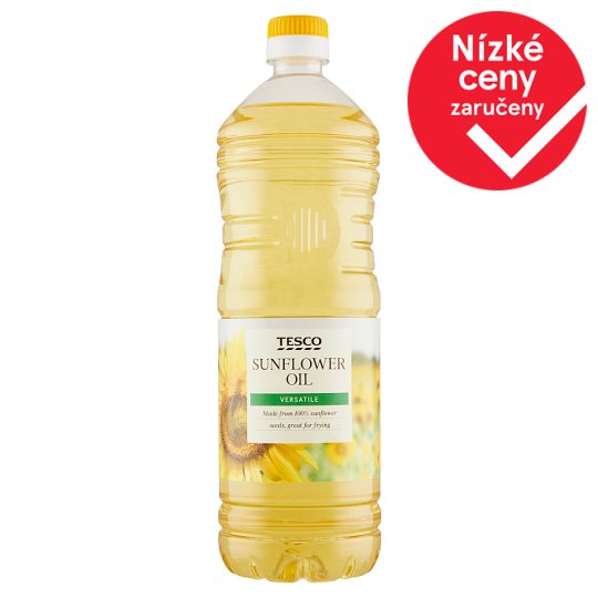 Tesco Slunečnicový olej 1l