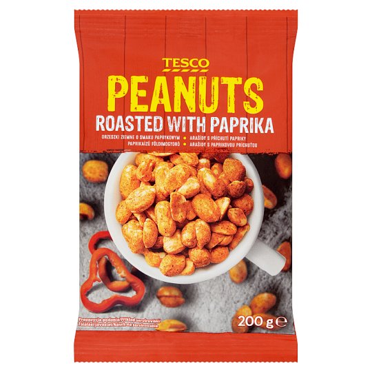 Tesco Peanuts Roasted with Paprika 200g Tesco Groceries