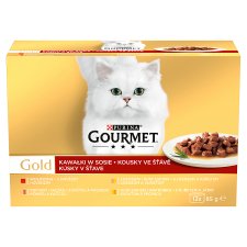 GOURMET Gold Pieces in Sauce Multipack 12 x 85g