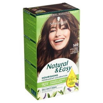 Schwarzkopf Natural & Easy barva na vlasy Světle Hnědý Kašmír 560
