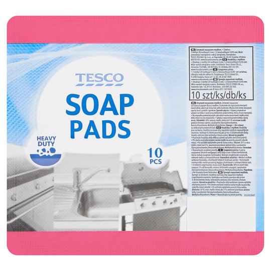 Tesco Soap Pads 10 pcs Tesco Groceries